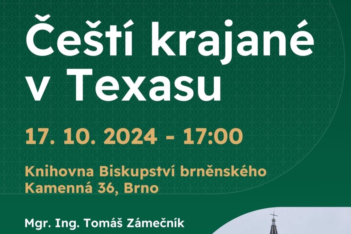 Čeští krajané v Texasu – přednáška