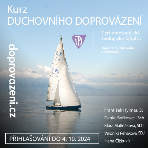 Plakát ke Kurzu duchovního doprovázení 2024