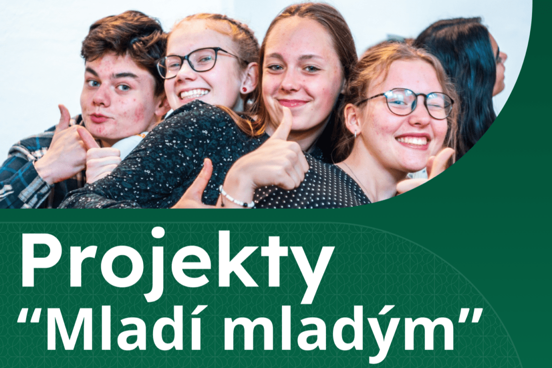 Výzva pro projekty na rok 2025 „Mladí mladým“