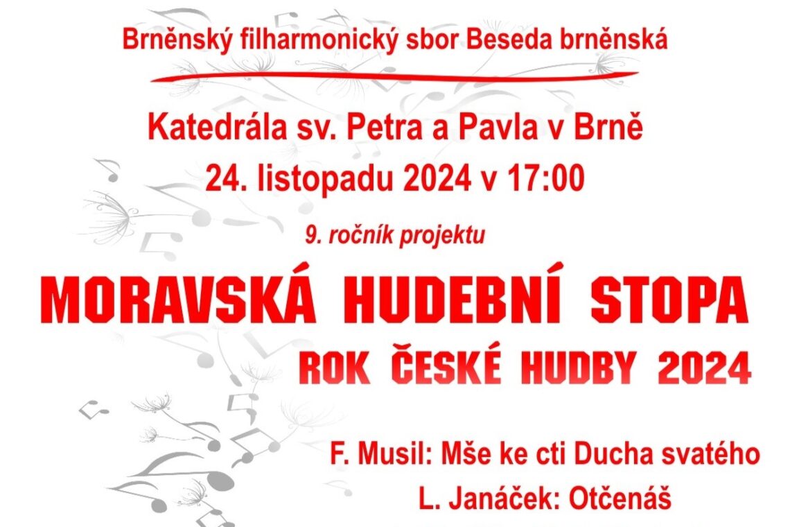 Koncert Moravská hudební stopa