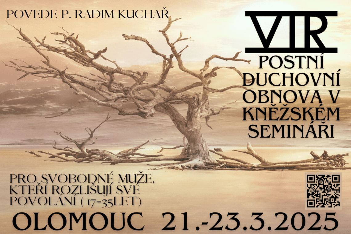 Postní duchovní obnova v kněžském semináři v Olomouci