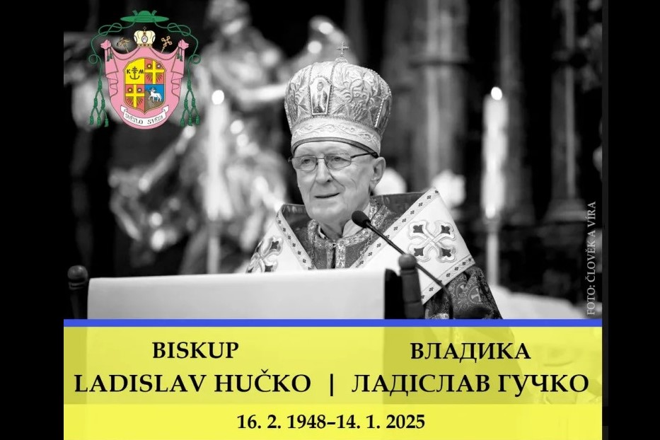 Pohřeb biskupa Ladislava Hučka