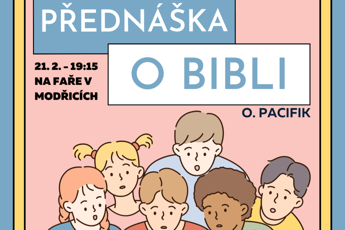 Přednáška o Bibli na faře